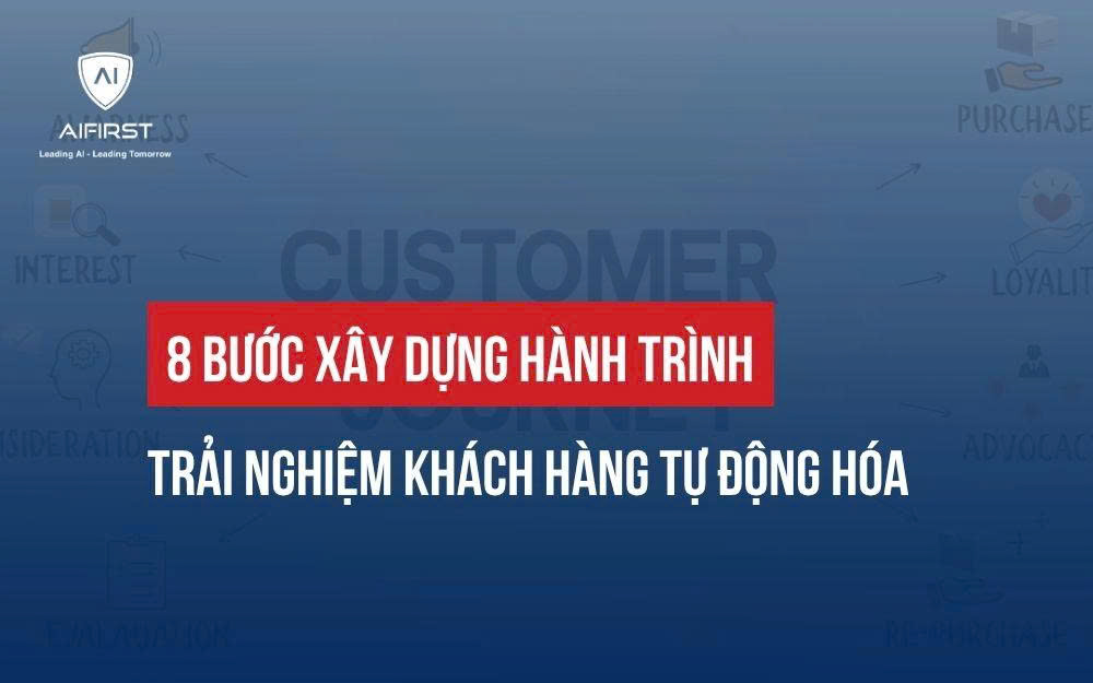 CÁC BƯỚC XÂY DỰNG HÀNH TRÌNH TRẢI NGHIỆM KHÁCH HÀNG TỰ ĐỘNG HÓA